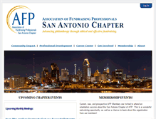 Tablet Screenshot of afpsanantonio.org